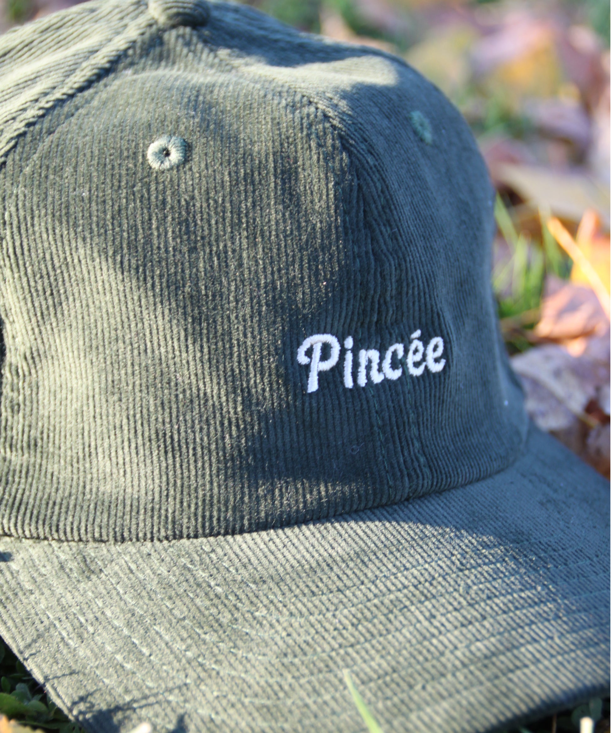 Casquette - La velours brodée